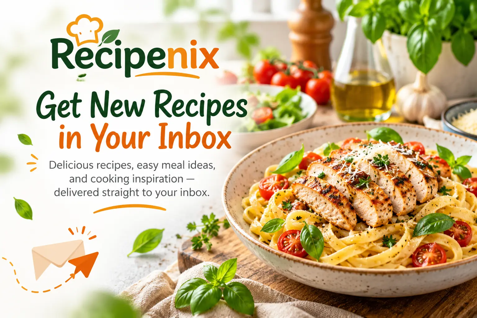 Get New Recipes in Your Inbox