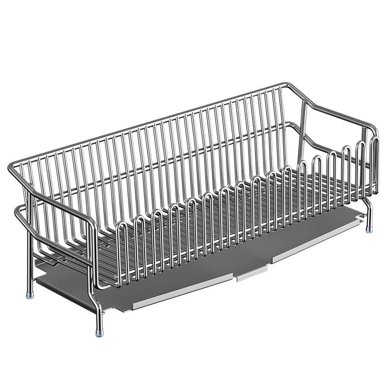 Retractable Stainless Steel Kitchen Sink Drain Rack - Image 2