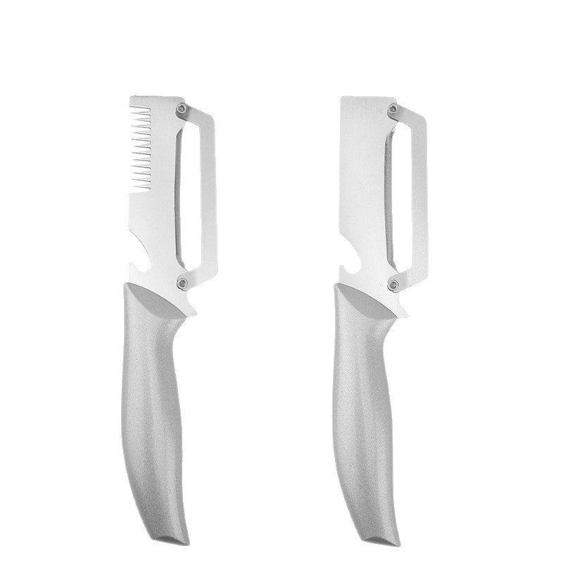 Stainless Steel Onion Shredder Sugar Cane Peeler Kitchen Vegetable Peeler - Image 5